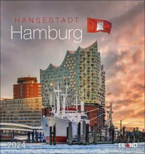 Hansestadt Hamburg - PostkartenKalender 2024.