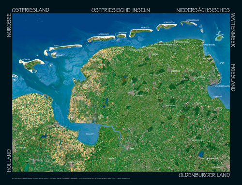 Ein OSTFRIESLAND SAT von Ostfriesland.