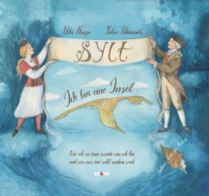 Das Buchcover mit dem schönen Sylt – Ich bin eine Insel.