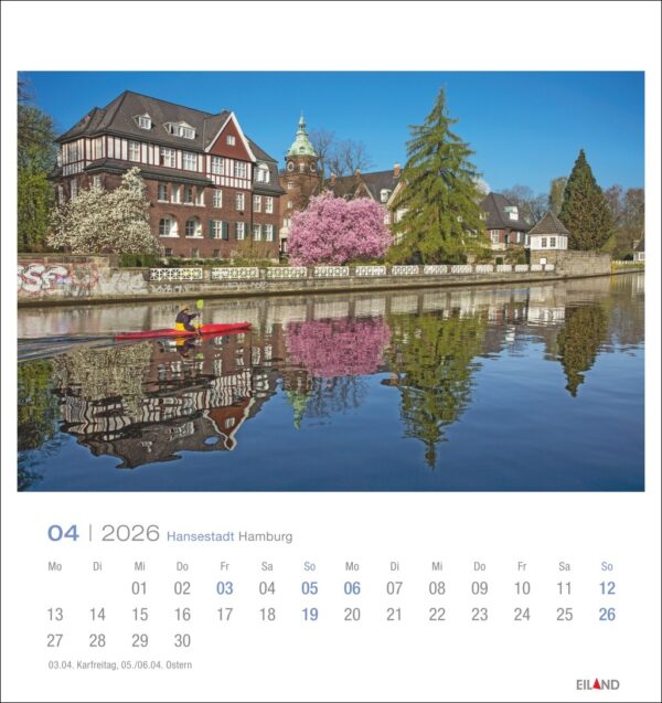 Hansestadt Hamburg - PostkartenKalender 2026 – Bild 5