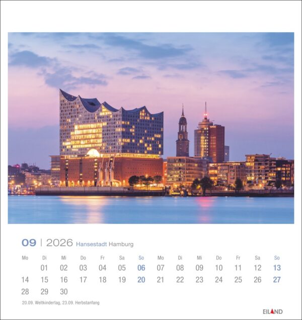 Hansestadt Hamburg - PostkartenKalender 2026 – Bild 10