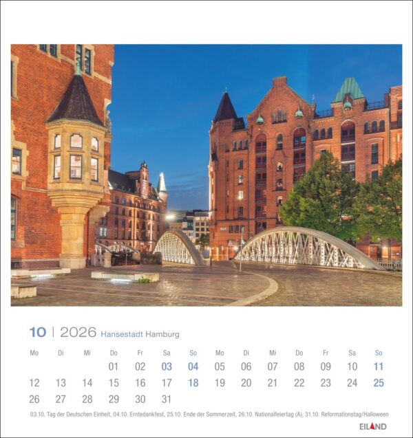 Hansestadt Hamburg - PostkartenKalender 2026 – Bild 11