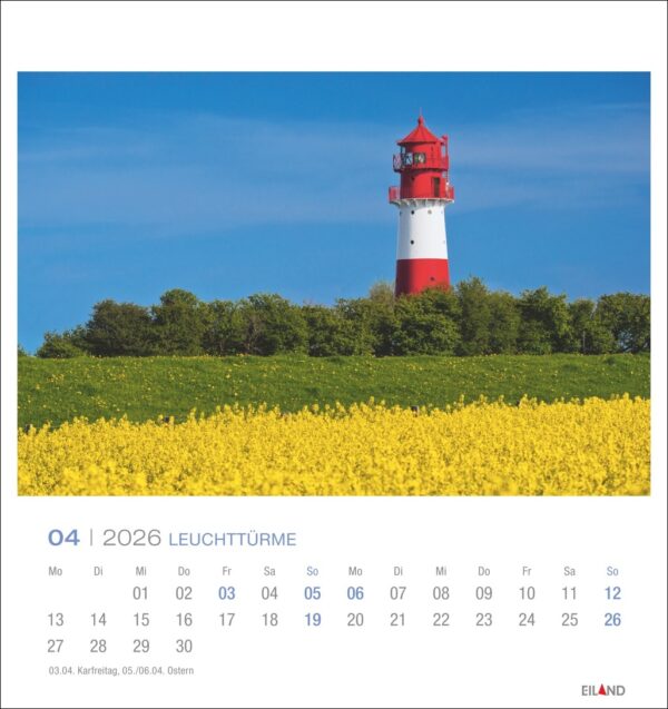 Leuchttürme - Postkartenkalender 2026 – Bild 5