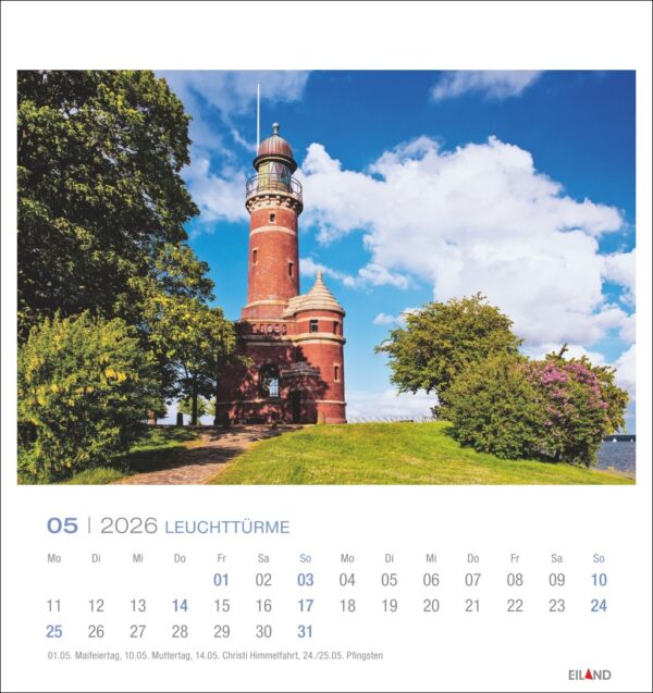 Leuchttürme - Postkartenkalender 2026 – Bild 6