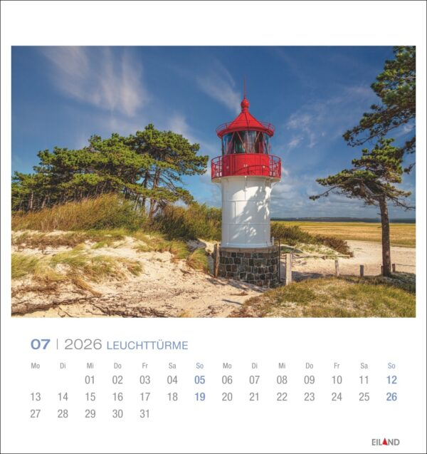 Leuchttürme - Postkartenkalender 2026 – Bild 8