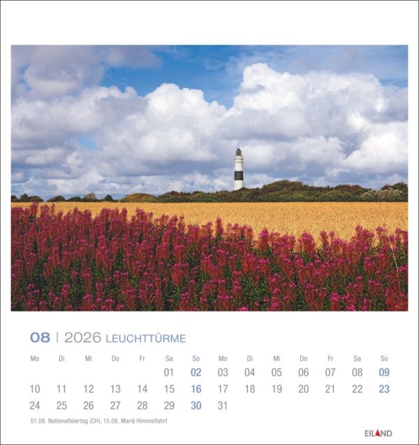 Leuchttürme - Postkartenkalender 2026 – Bild 9