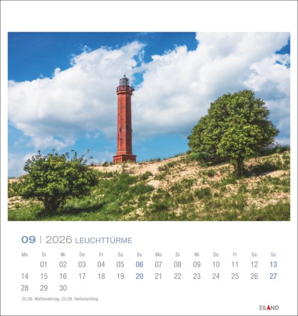Leuchttürme - Postkartenkalender 2026 – Bild 10