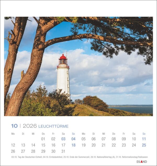 Leuchttürme - Postkartenkalender 2026 – Bild 11
