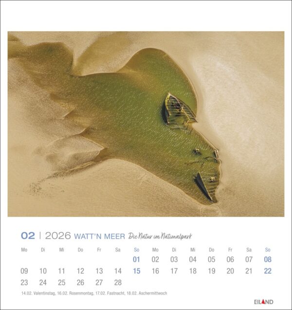 Watt'n Meer - PostkartenKalender 2026 – Bild 3