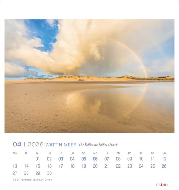 Watt'n Meer - PostkartenKalender 2026 – Bild 5
