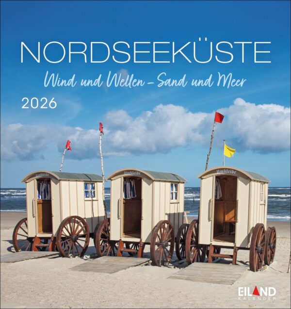 Nordseeküste - Postkartenkalender 2026