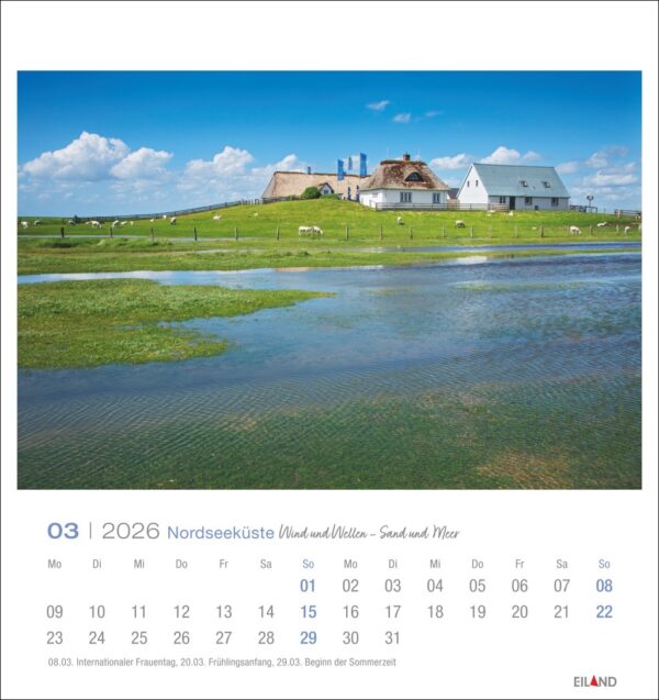 Nordseeküste - Postkartenkalender 2026 – Bild 4