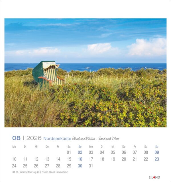 Nordseeküste - Postkartenkalender 2026 – Bild 9