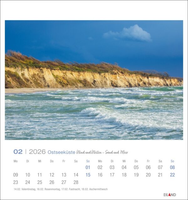 Ostseeküste - Postkartenkalender 2026 – Bild 3