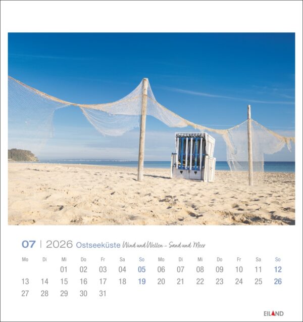 Ostseeküste - Postkartenkalender 2026 – Bild 8