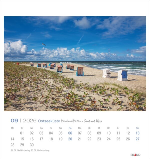 Ostseeküste - Postkartenkalender 2026 – Bild 10