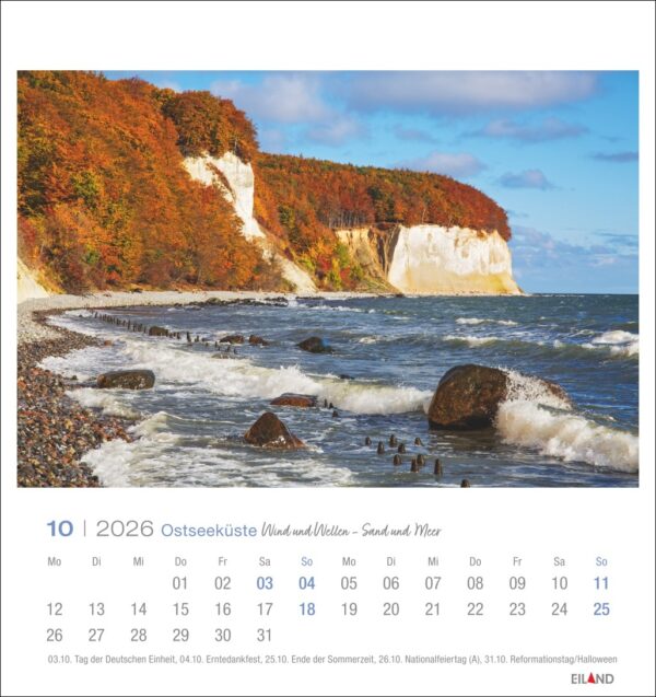 Ostseeküste - Postkartenkalender 2026 – Bild 11