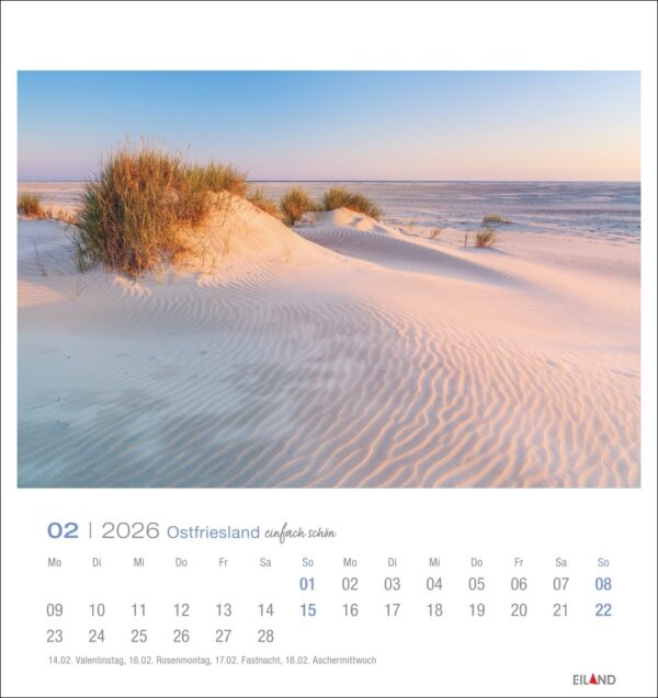Ostfriesland einfach schön - Postkartenkalender 2026 – Bild 3