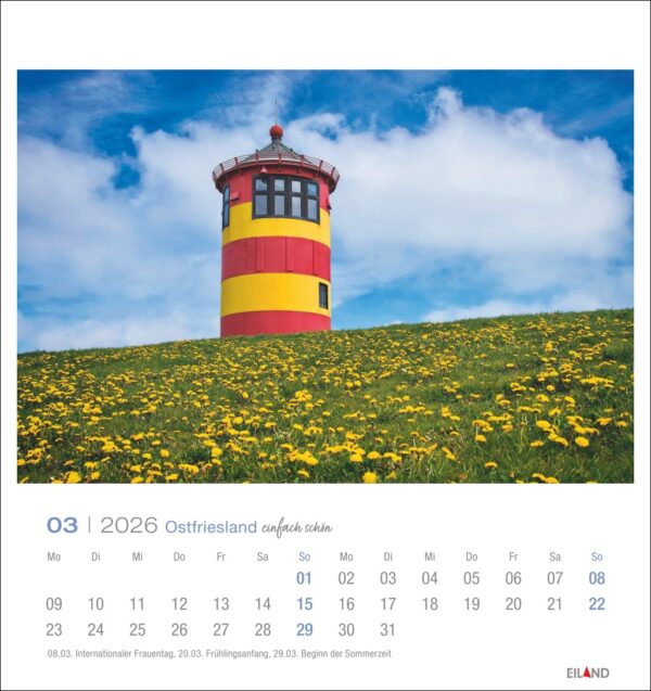 Ostfriesland einfach schön - Postkartenkalender 2026 – Bild 4