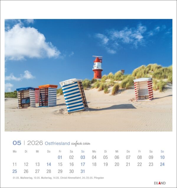 Ostfriesland einfach schön - Postkartenkalender 2026 – Bild 6