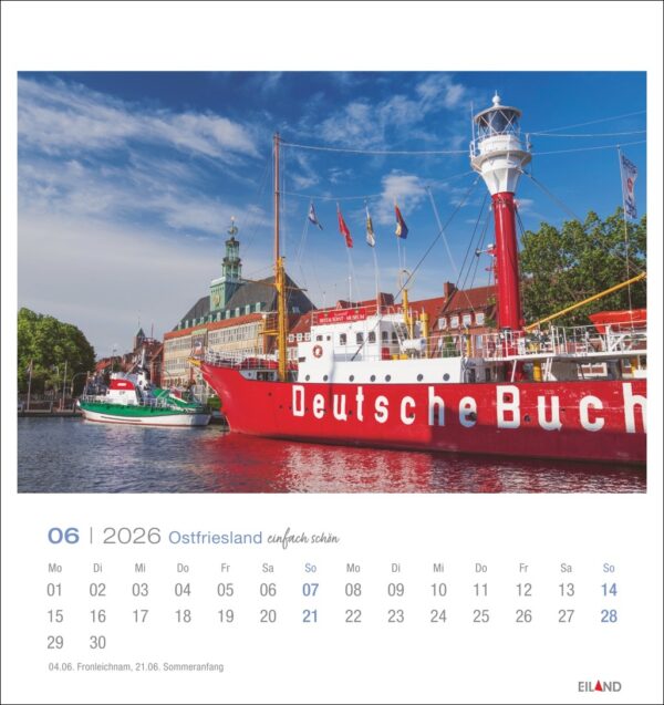 Ostfriesland einfach schön - Postkartenkalender 2026 – Bild 7