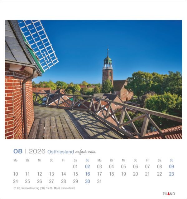 Ostfriesland einfach schön - Postkartenkalender 2026 – Bild 9