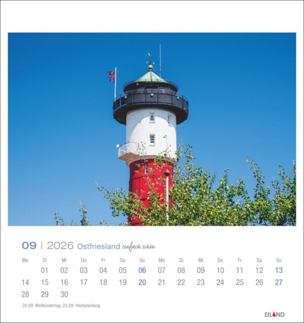 Ostfriesland einfach schön - Postkartenkalender 2026 – Bild 10