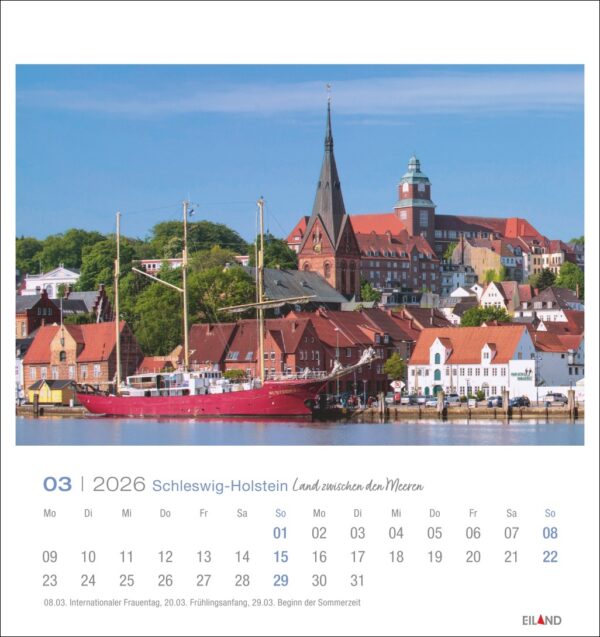 Schleswig-Holstein - PostkartenKalender 2026 – Bild 4