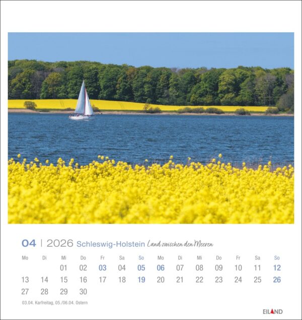 Schleswig-Holstein - PostkartenKalender 2026 – Bild 5