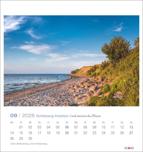 Schleswig-Holstein - PostkartenKalender 2026 – Bild 10