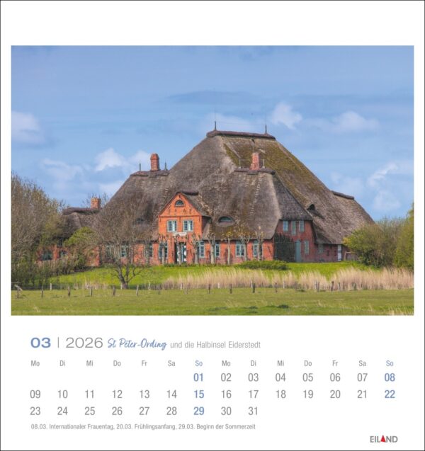 St. Peter-Ording und die Halbinsel Eiderstedt - Postkartenkalender 2026 – Bild 4