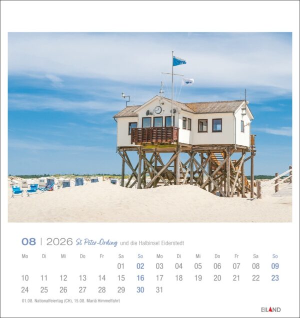 St. Peter-Ording und die Halbinsel Eiderstedt - Postkartenkalender 2026 – Bild 9