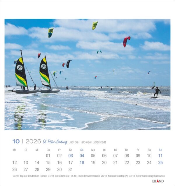 St. Peter-Ording und die Halbinsel Eiderstedt - Postkartenkalender 2026 – Bild 11