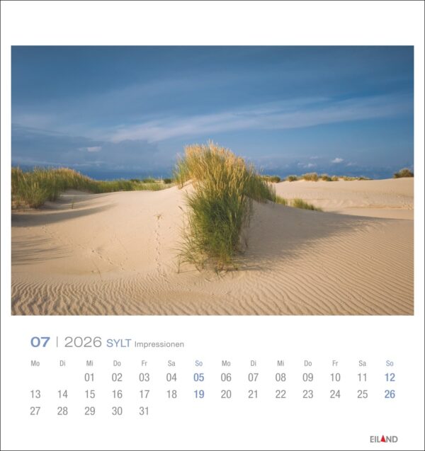 Sylt Impressionen - PostkartenKalender 2026 – Bild 8