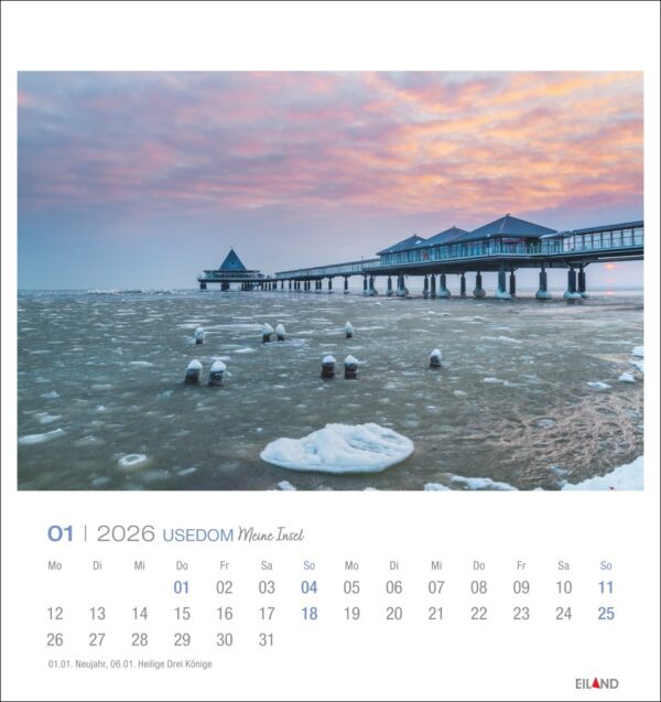 Usedom - Postkartenkalender 2026 – Bild 2