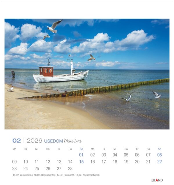 Usedom - Postkartenkalender 2026 – Bild 3