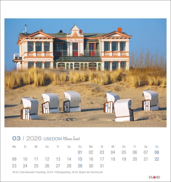 Usedom - Postkartenkalender 2026 – Bild 4