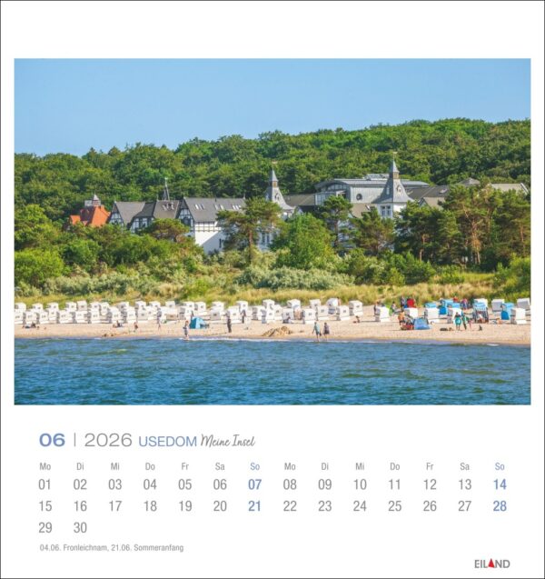 Usedom - Postkartenkalender 2026 – Bild 7