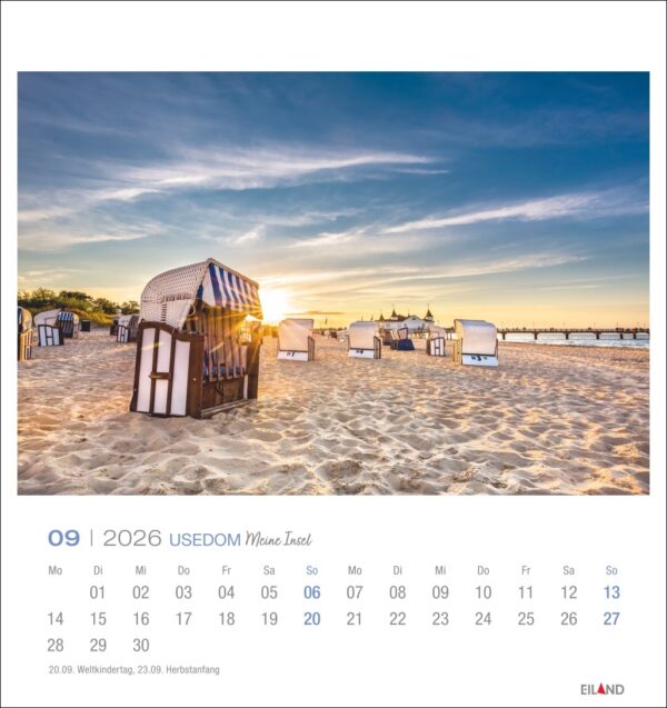 Usedom - Postkartenkalender 2026 – Bild 10
