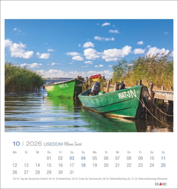 Usedom - Postkartenkalender 2026 – Bild 11
