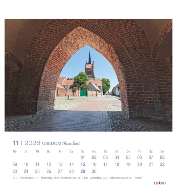 Usedom - Postkartenkalender 2026 – Bild 12