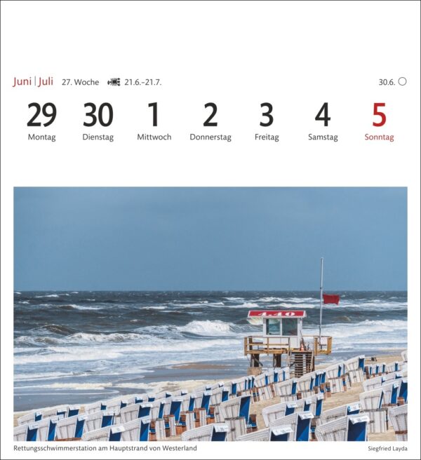 Sehnsuchtskalender Sylt 2026 – Bild 9