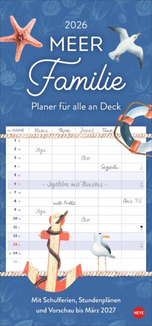 Meer Familie - Familienplaner 2026