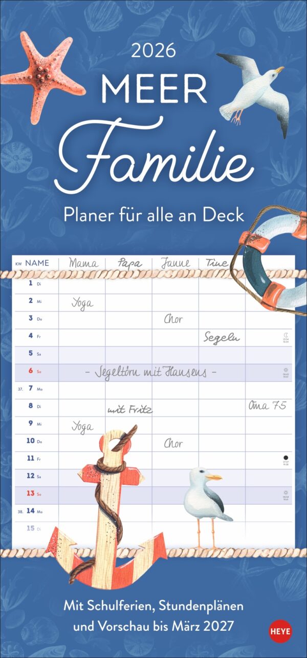 Meer Familie - Familienplaner 2026