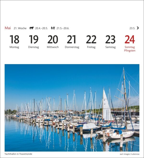 Sehnsuchtskalender Ostseeküste 2026 – Bild 2