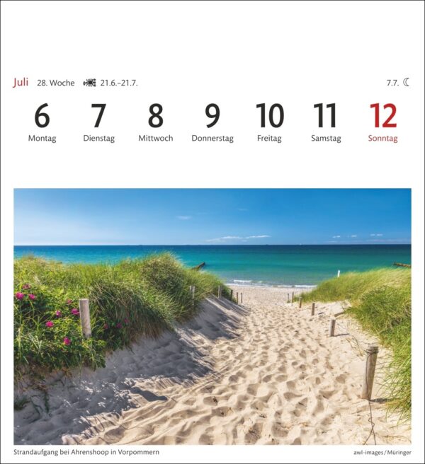 Sehnsuchtskalender Ostseeküste 2026 – Bild 10