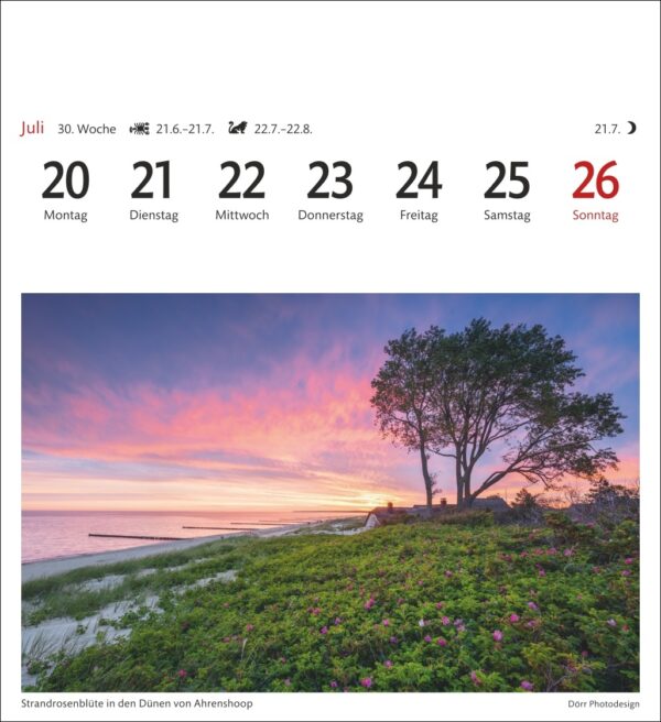 Sehnsuchtskalender Ostseeküste 2026 – Bild 12