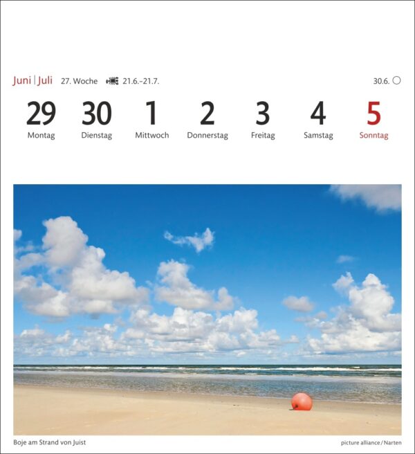 Sehnsuchtskalender Nordseeküste 2026 – Bild 9