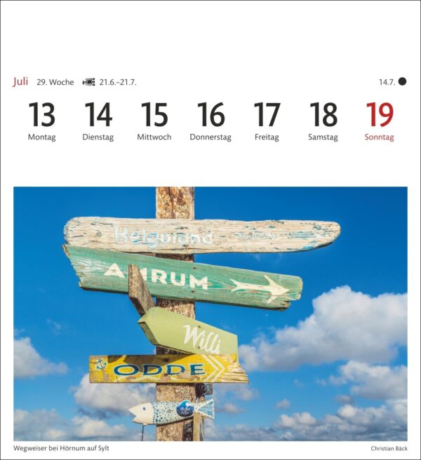 Sehnsuchtskalender Nordseeküste 2026 – Bild 11