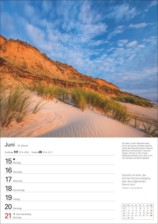 Sylt Wochenplaner 2026 – Bild 7